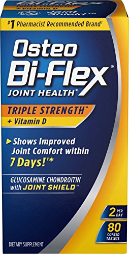 1891642 Osteo Bi-flex Advanced Triple Strength With Vitamin D3, 80 Caplets