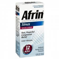 0298689 Afrin Allergy Sinus 12 Hour Nasal Spray
