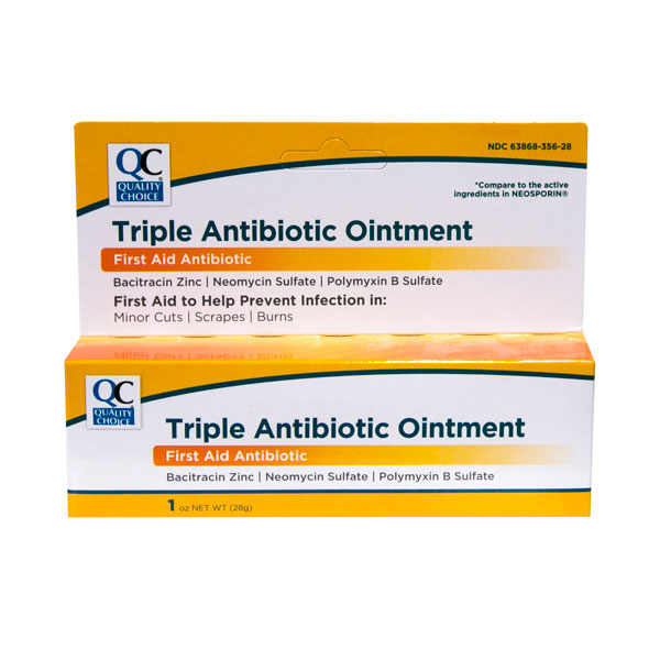 0379565 Quality Choice Triple Antibiotic Ointment