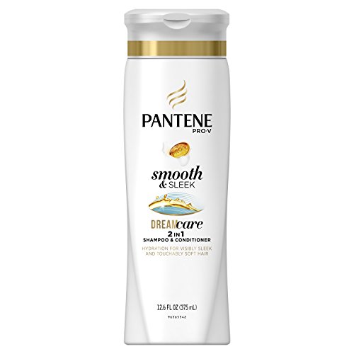 1457500 Pantene Pro-v Medium-thick Hair Solutions Frizzy To Smooth 2 In 1 Shampoo & Conditioner, 12.60 Oz