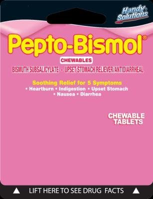 1867628 Pepto Bismol Chewable Tab, Pack Of 2
