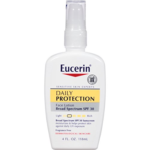 1688731 Eucerin Daily Protection Moisturizing Face Lotion, Broad Spectrum Spf 30, 4 Oz