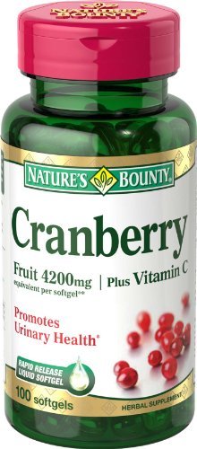 1890778 Natures Bounty Cranberry Plus Vitamin C, 120 Count