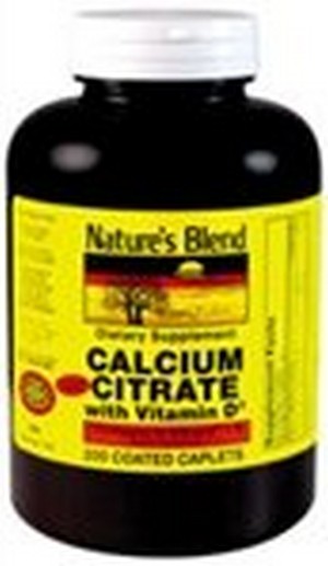 1895710 Natures Bounty Calcium Citrate With D3 200 Capsule