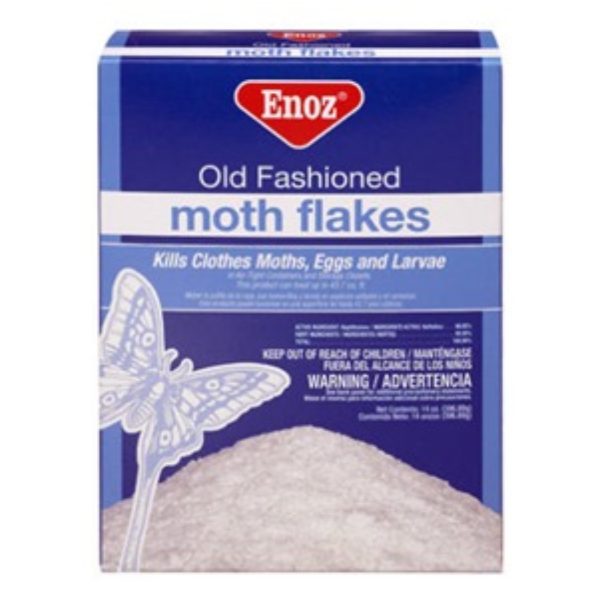 3850951 Enoz Moth Flakes, 14 Oz