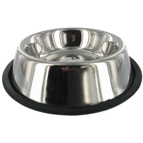 Stainless Steel Dish No Spill, 32 Oz