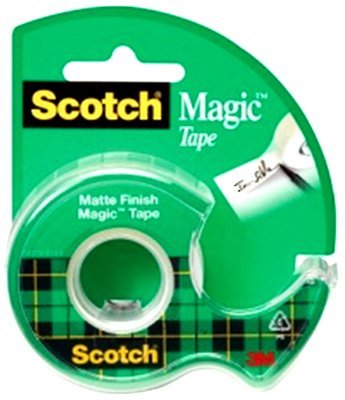 65002906 Scotch Magic Tape With Dispenser, 0.5 X 800 In.