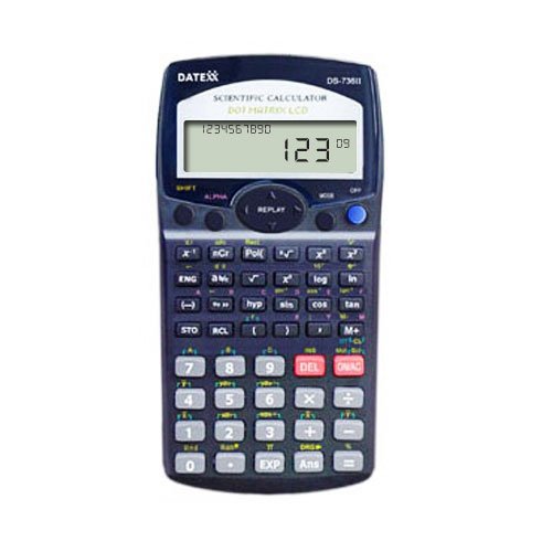 65022621 Datexx Ds-736 283-function 2-line Scientific Calculator