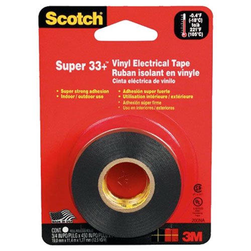66529355 Scotch Elec Tape, 0.75 X 450