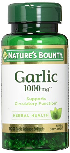1891243 Natures Bounty Odorless Garlic 1000 Mg 100 Tablet