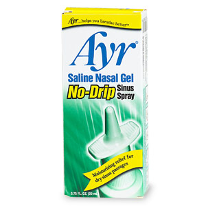 0297984 0.75 Oz Ayr Saline Nasal Gel No-drip Sinus Spray