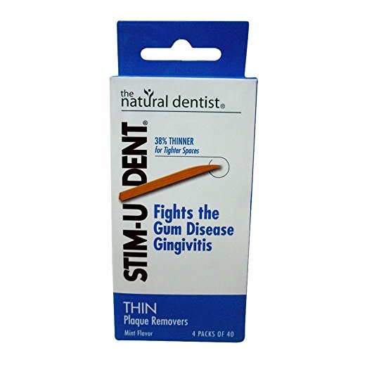 1832646 Stim-u-dent Teeth Thin Plaque Removers, 160 Count