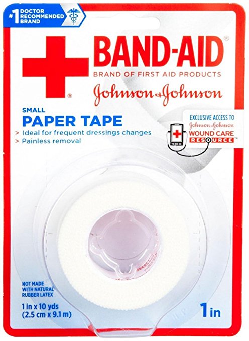 0883360 0.5 In. 10 Yd Waterproof Band Aid Tape