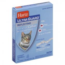 Hartz 50456501 Ultra Guard Reflecting Flea & Tick Cat Collar