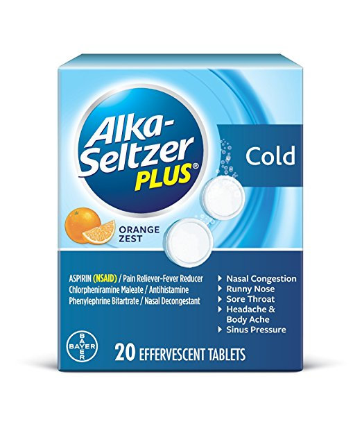 Healing Solutions 0299677 Alka-seltzer Plus Severe Cold & Flu Capsules - 20 Count
