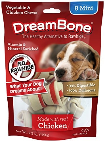 50510018 Dreambone Vegetable & Chicken Mini Dog Chews