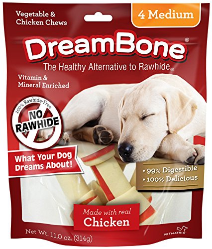 50510158 Dreambone Medium Chicken Dog Chew