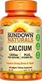 1892673 Sundown Naturals Sundown Naturals Calcium Plus Vitamin D3, 60 Caps 1200 Mg - 60 Caps