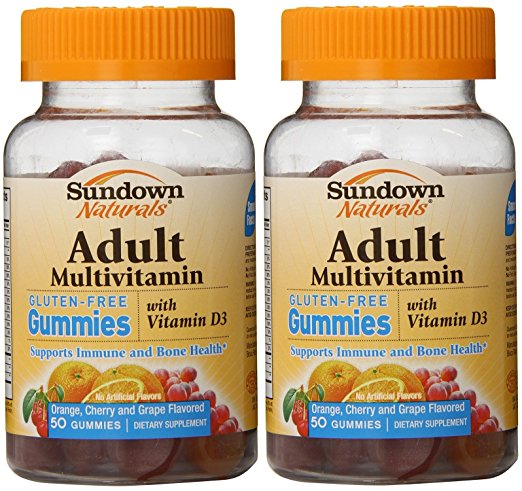 1892592 Sundown Naturals Adult Multivitamin Gummies - 50 Count