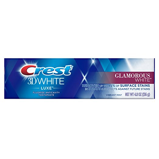 1823094 4.8 Oz Crest 3d White Luxe Glamorous White Toothpaste