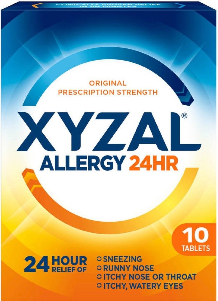 0116289 Xyzal Allergy Relief Tablets - 10 Count
