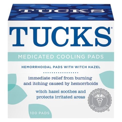 1773704 Tucks - Medicated Cooling Pads With Witch Hazel - 100 Count