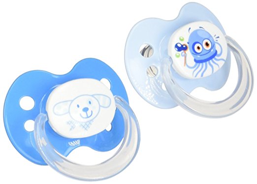 Playtex Silicone Binky Pacifiers, Babies - Pack Of 2