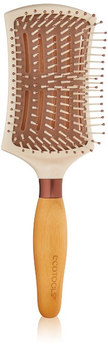 4177754 Ecotools Smooth Detangler Paddle Brush