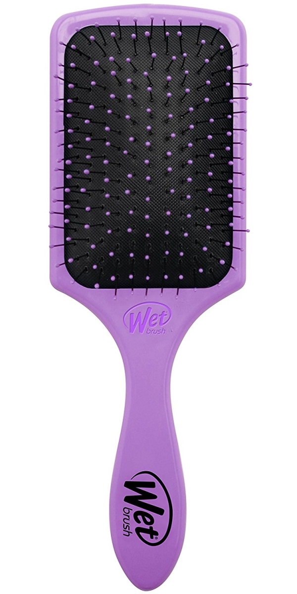 Wet Shine Hair Brush, Purple - Pack Of 4
