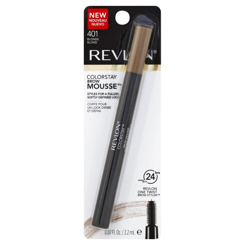 43266004 Revlon Colorstay Eyebrow Mousse, 401 Blonde - Pack Of 2