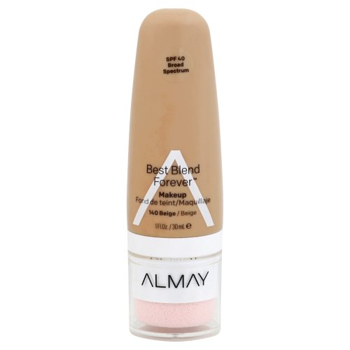 43131435 Almay My Best Blend Forever Foundation, 140 Beige - Pack Of 2