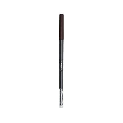 8163367 Covergirl Easy Breezy Micro-fine Plus Define Eyebrow Pencil, 705 Rich Brown - Pack Of 2