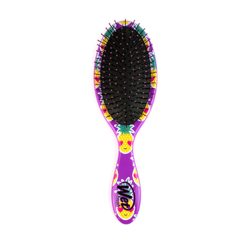 Jd Beauty - Us 7257023 Wet Hair Brush, Happy Hair Pineapple - Pack Of 4