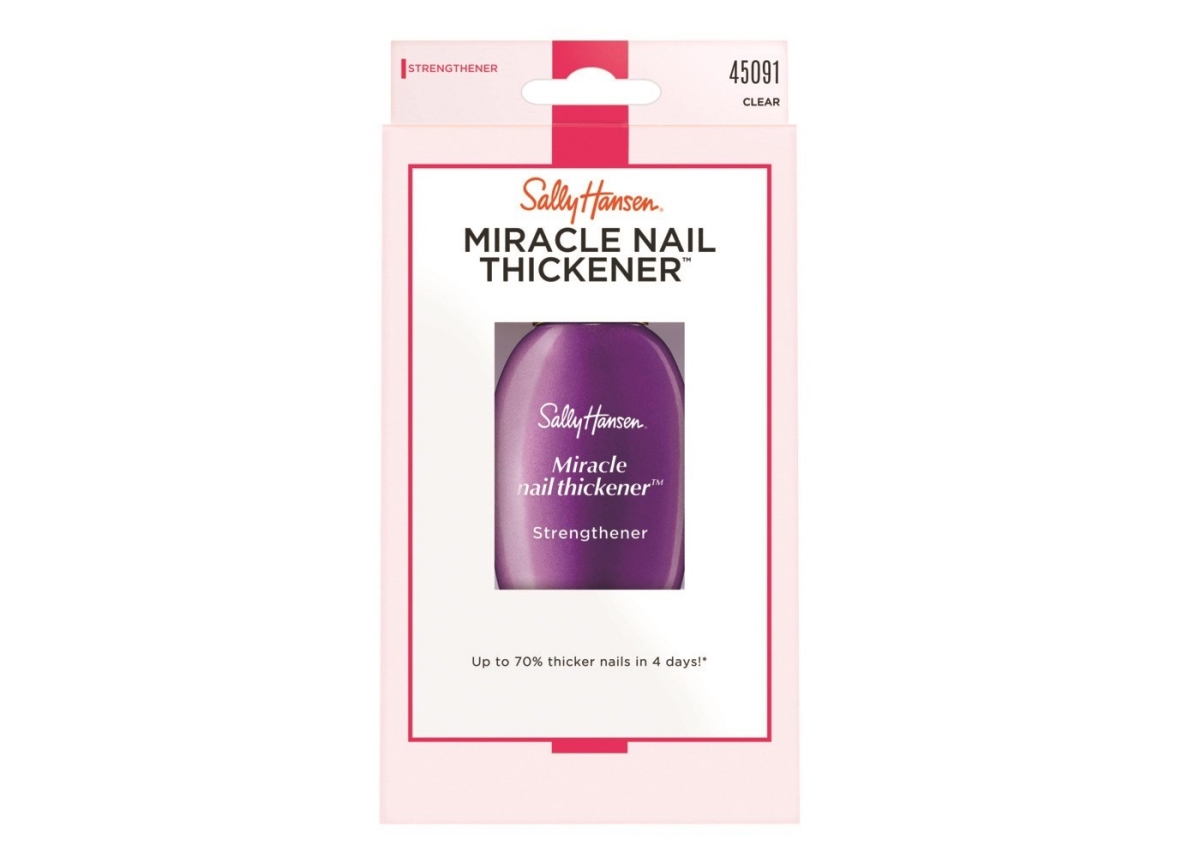 Coty Us 7424515 Sally Hansen Miracle Nail Thickener, Clear 3192 - Pack Of 2