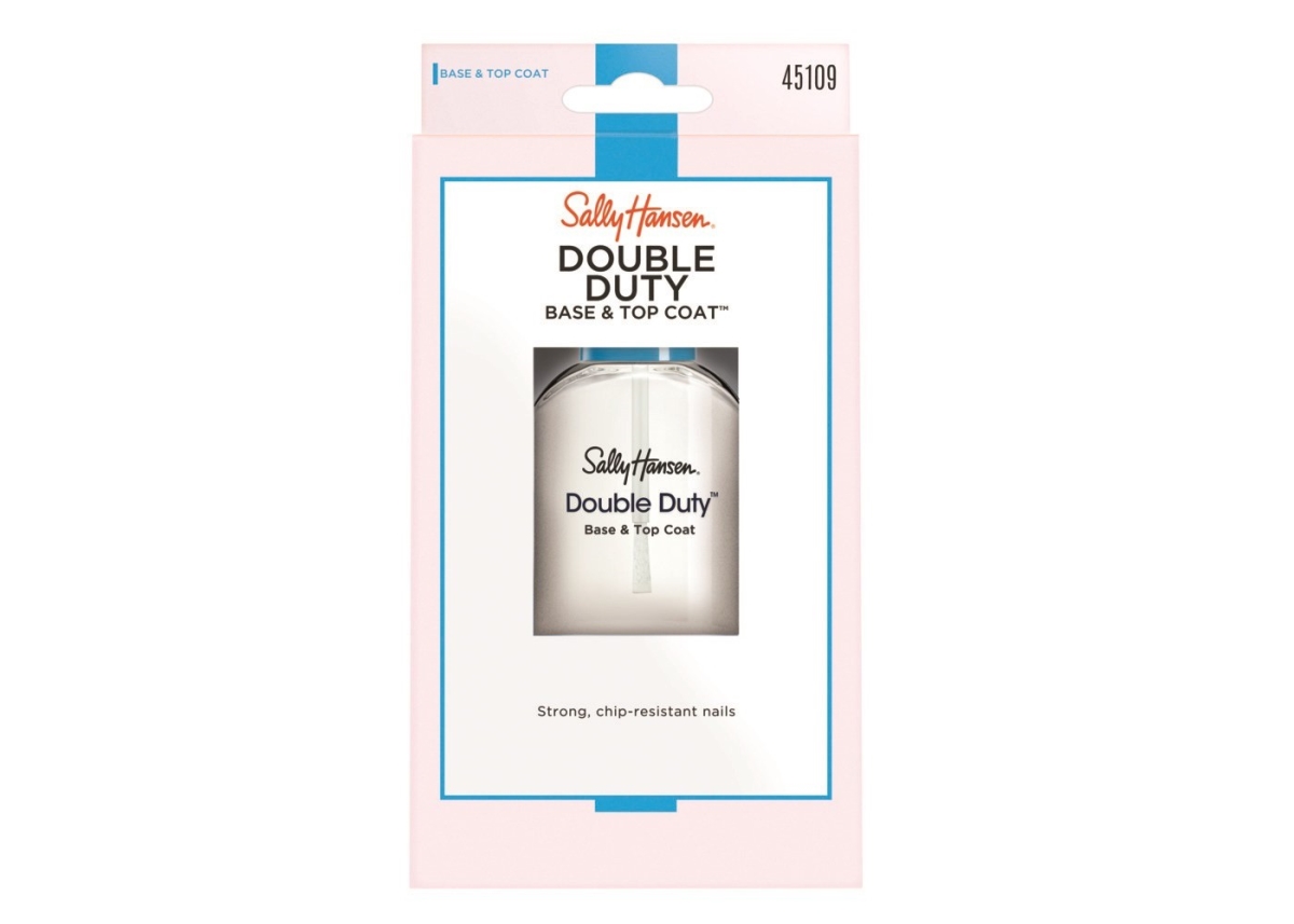 Coty Us 7417055 Sally Hansen Double Duty Base & Top Coat, Clear 2239 - Pack Of 2