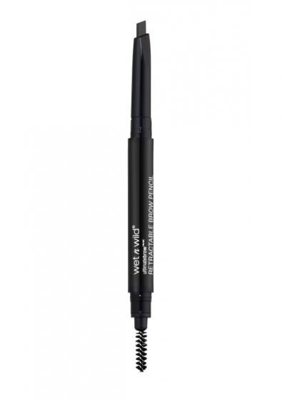 8755388 Wet N Wild 628a Ultimate Eyebrow Retractable Eyebrow Pencil, Dark Brown - Pack Of 3