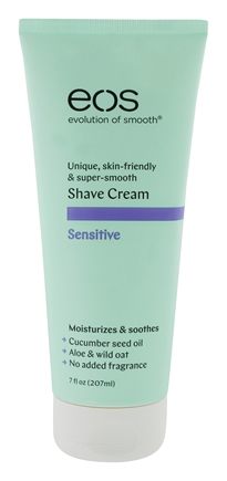 1550101 Eos Evolution Of Smooth Sensitive Shave Cream, 7 Oz