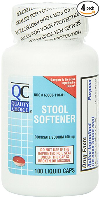0380024 Stool Softener - 100 Liquid Capsules