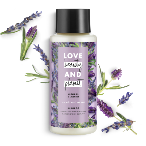 1433814 13.5 Oz Love Beauty & Planet Lavender & Argan Oil Shampoo