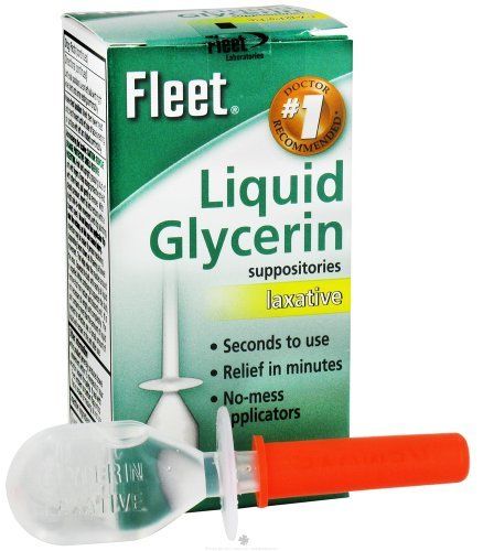 1299557 Fleet Adult Glycerin Liquid Suppositories - 4 Count