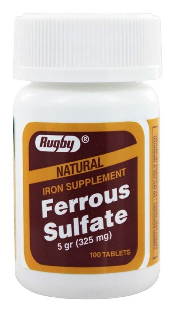 1894129 325 Mg Ferrous Sulfate Tablets - 100 Count