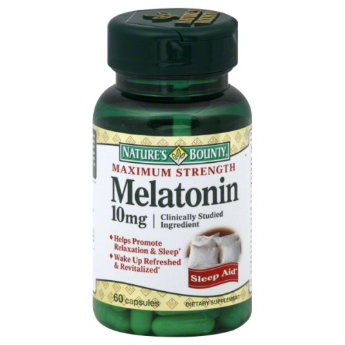 1891154 10 Mg Natures Bounty Maximum Strength Melatonin - 60 Count