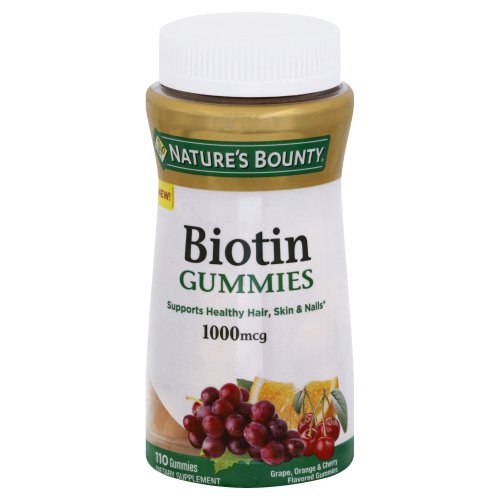 1890638 1000 Mg Natures Bounty Biotin Gummies - 110 Count
