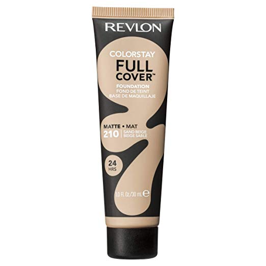 43567632 Colorstay Full Cover Foundation - 210 Sand Beige, Pack Of 2