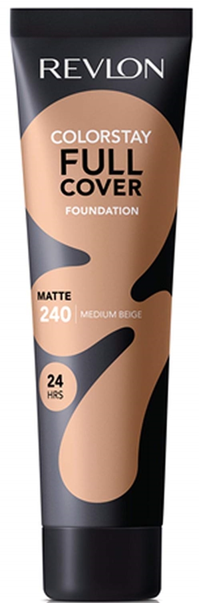 43567659 Colorstay Full Cover Foundation - 240 Medium Beige, Pack Of 2