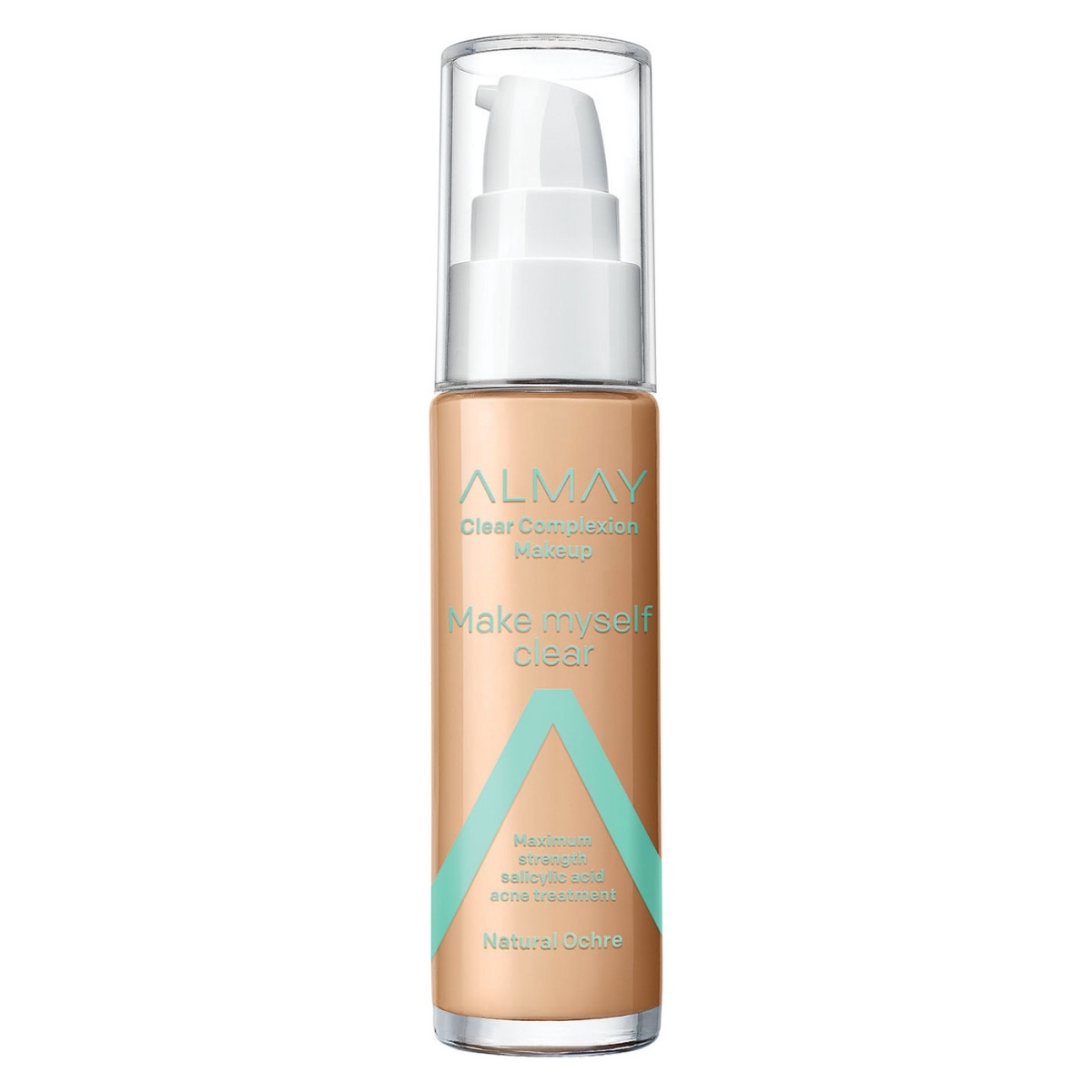 43132636 Almay Clear Complexion Foundation - 510 Natural Och, Pack Of 2