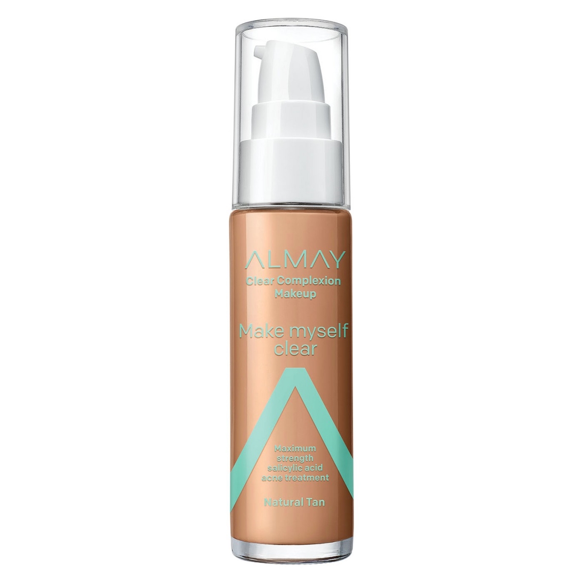 43132644 Almay Clear Complexion Foundation - 710 Natural Tan, Pack Of 2