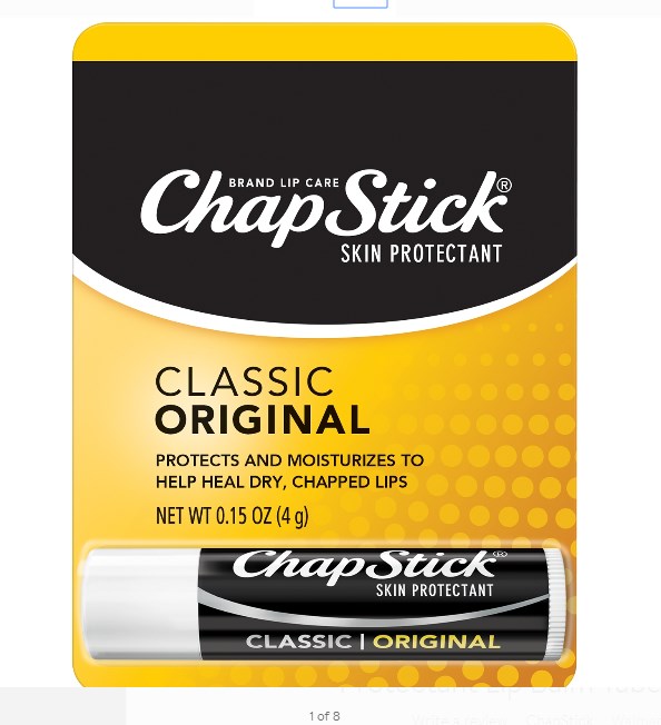 318418 0.15 Oz Regular Flavor Skin Protectant Lip Balm Tube