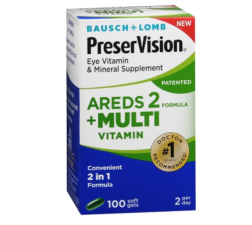 1878603 Preservision Areds 2 Multi-vitamins - 100 Soft Gel
