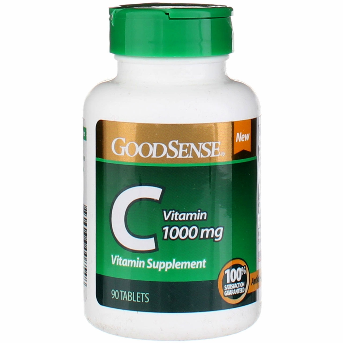 Good Sense 1901575 1000 Mg Vitamin C Supplement Tablets, 90 Count